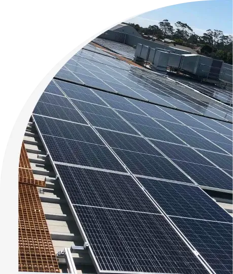 Rooftop solar panels installed by Todae Solar